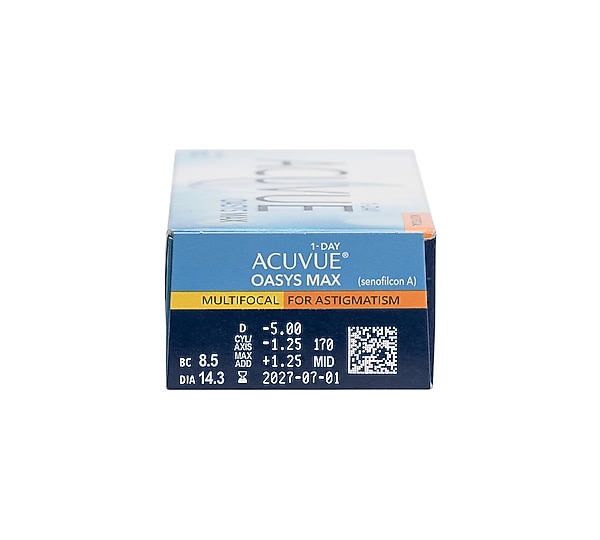 Johnson And Johnson Contacts ACUVUE® OASYS MAX 1-Day Multifocal for Astigmatism 30